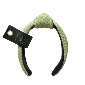 NWT, ShopKnotty, Knotted Statement Headband, Color Mint, textured